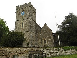 St Nicholas church, Boughton Malherbe